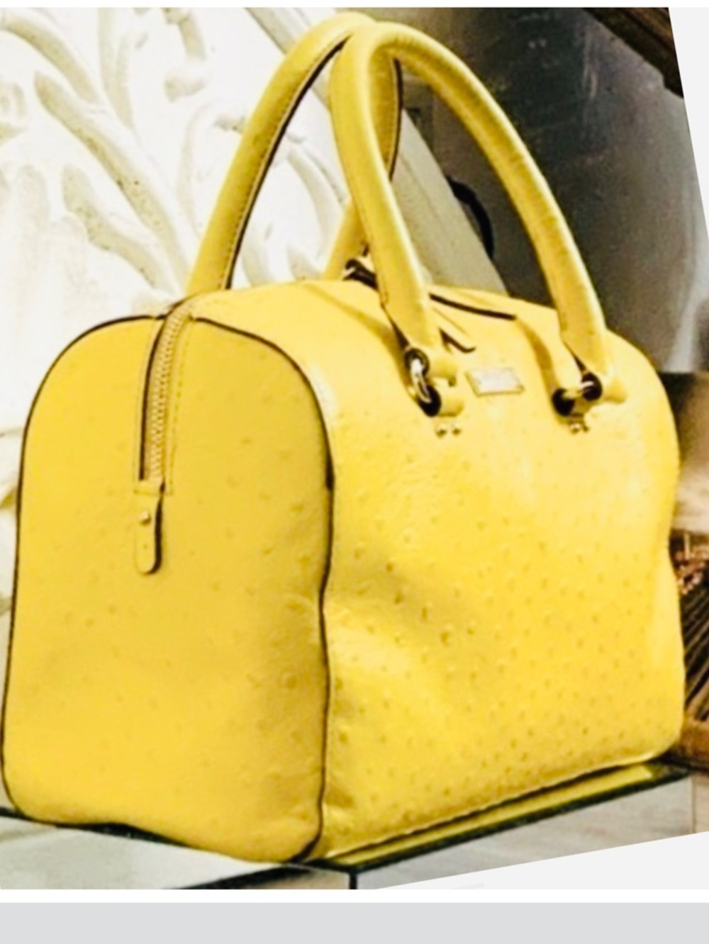 Kate Spade Melinda Satchel "Goldenrod"